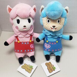 Animal Crossing Plush Set Cyrus & Reese NWT